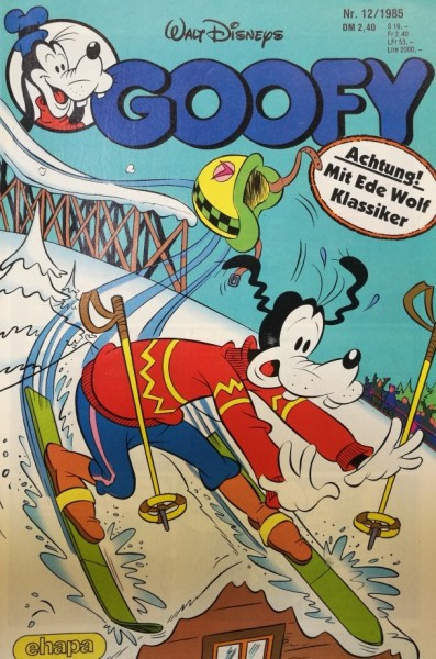 Goofy Magazin (Ehapa, GbÜ./Gb.) Jhrg. 1985 Nr. 1-12 kpl. (Z1-2)