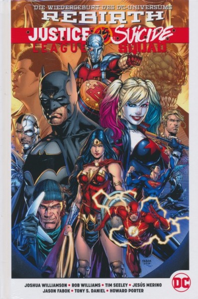 Justice League vs Suicide Squad (Panini, B.) Variant Sammelband HC (Comic Salon Erlangen)