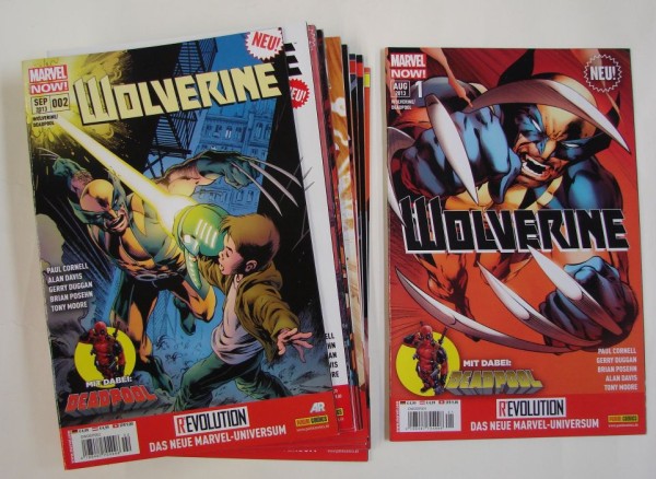 Wolverine/Deadpool (Panini, Gb. 2013) Nr. 1-25 kpl. (Z1)