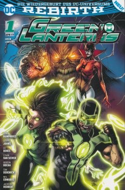 Green Lanterns (Panini, Br., 2017) Nr. 1,4,6