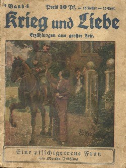 Krieg und Liebe (Volksliteratur, VK) Nr. 1-100 Vorkrieg