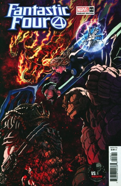 Fantastic Four (2018) Predator Variant Cover 46