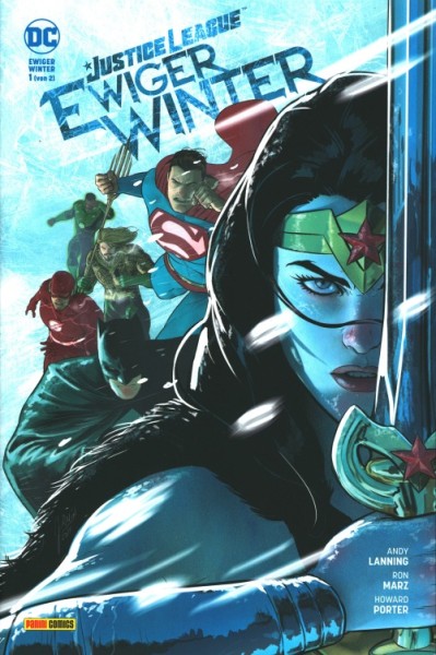 Justice League: Ewiger Winter (Panini, Br.) Nr. 1+2 kpl. (Z1)