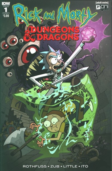 Rick and Morty vs. Dungeons & Dragons 1-4