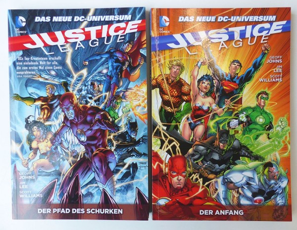 Justice League (Panini, Br., 2013) Sammelband Nr. 1-11 kpl. (Z1)