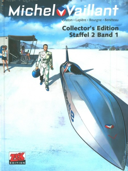 Michel Vaillant Collectors Edition Staffel 2 (Zack Edition, B.) Nr. 1 VZA