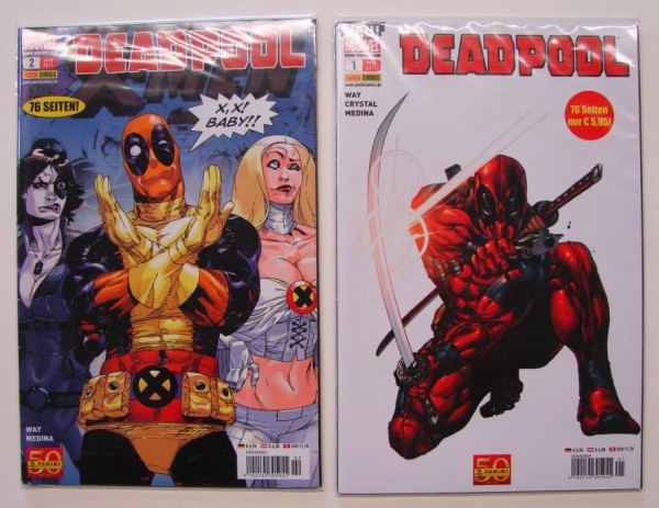 Deadpool (Panini, Gb., 2011) Nr. 1-17 kpl. (Z1-2)