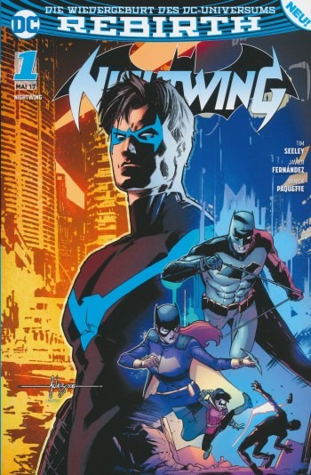 Nightwing (Panini, Br., 2017) Nr. 1-12 kpl. (Z1)