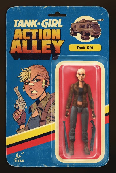 Tank Girl: Action Alley (2018) Action Figure Variant Cover 1