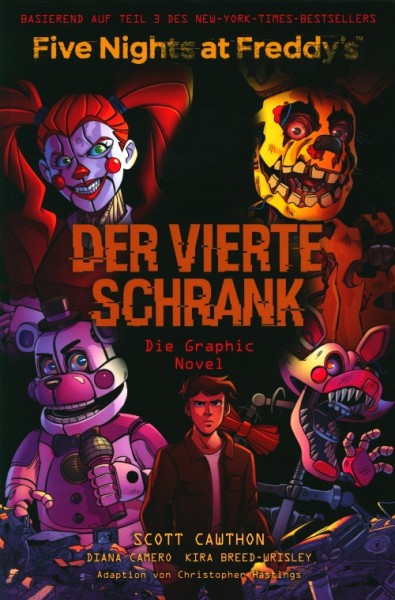 Five Nights at Freddy's: Der vierte Schrank - Graphic Novel