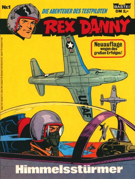 Rex Danny (Bastei, GbÜ.) 2. Auflage Nr. 1-30 kpl. (Z2-3)