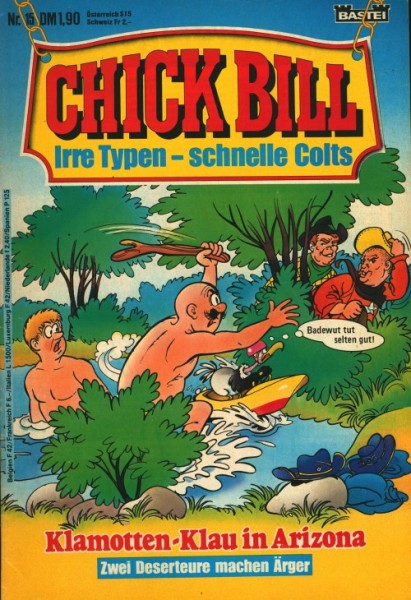 Chick Bill (Bastei, Gb.) Nr. 1-20 kpl. (Z0-2)