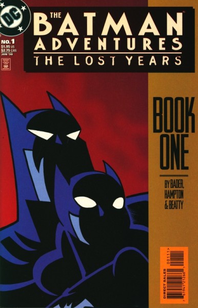 Batman Adventures: The Lost Years (1998) 1-5 kpl. (Z1)