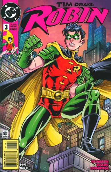 Tim Drake: Robin (2022) '90 Month Variant Cover 3