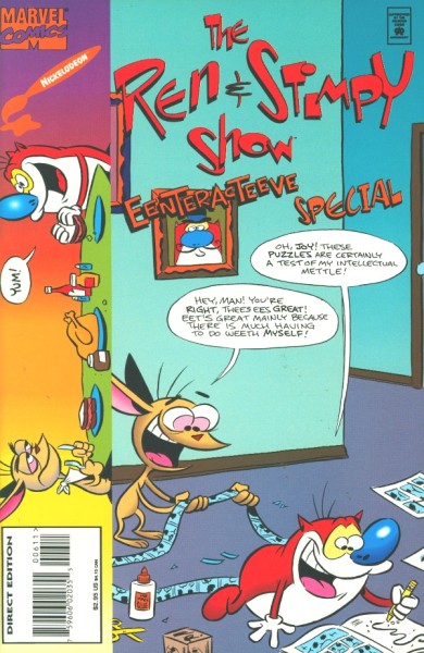 Ren & Stimpy Show Special: Eenteracteeve (1995) (one-shot)